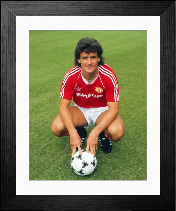 Framed Print : Mark Hughes - Manchester United