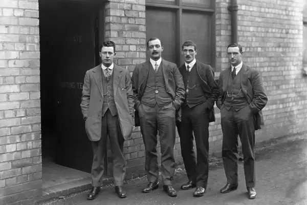 Football - Players from the four Home Nations, 1913  /  14