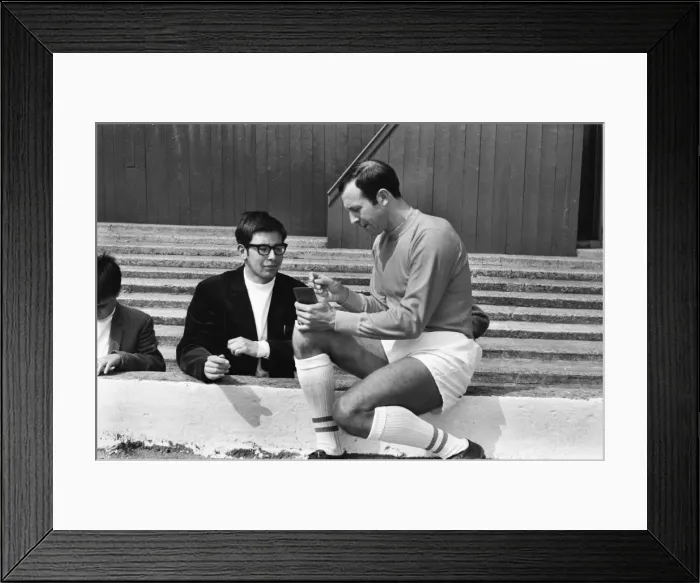 Framed Print : Jimmy Armfield - Blackpool Framed Print : Jimmy Armfield - Blackpool