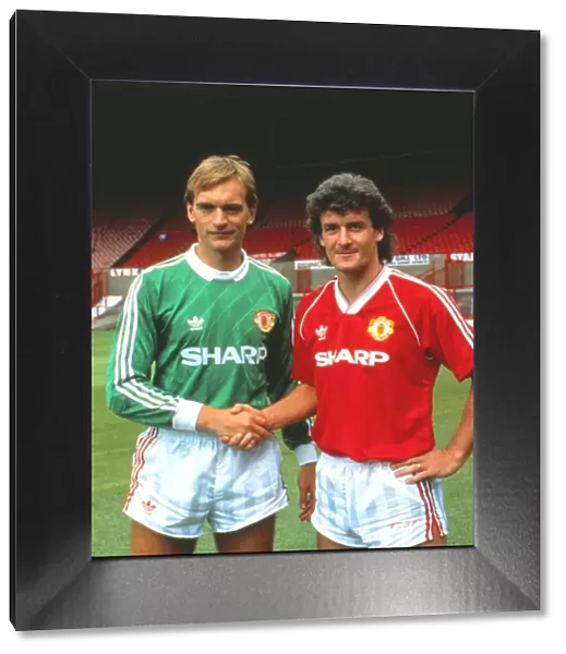 Jim Leighton & Mark Hughes - Manchester United