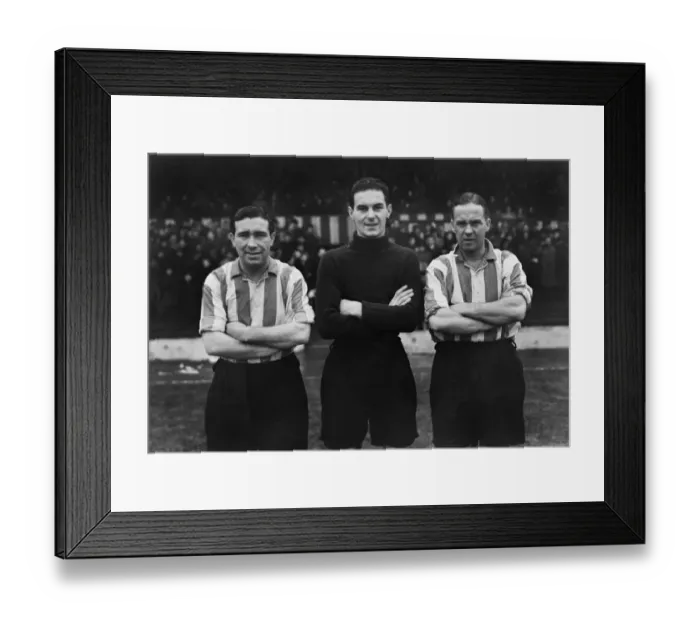 Framed Print : Southamptons Alf Ramsey, Ian Black & Bill Rochford in 1948 Framed Print : Southamptons Alf Ramsey, Ian Black & Bill Rochford in 1948