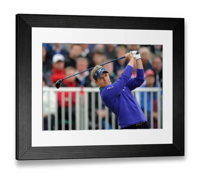 Framed Print : Luke Donald at the 2011 Open Championship Framed Print : Luke Donald at the 2011 Open Championship