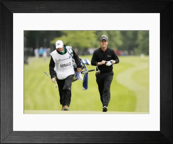 Framed Print : Luke Donald Framed Print : Luke Donald