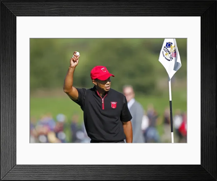 Framed Print : Tiger Woods - 2010 Ryder Cup Framed Print : Tiger Woods - 2010 Ryder Cup