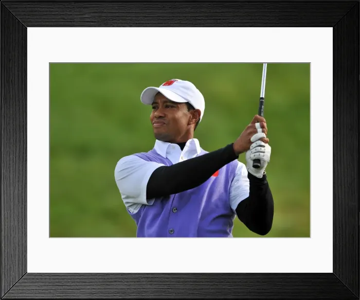 Framed Print : Tiger Woods - 2010 Ryder Cup Framed Print : Tiger Woods - 2010 Ryder Cup