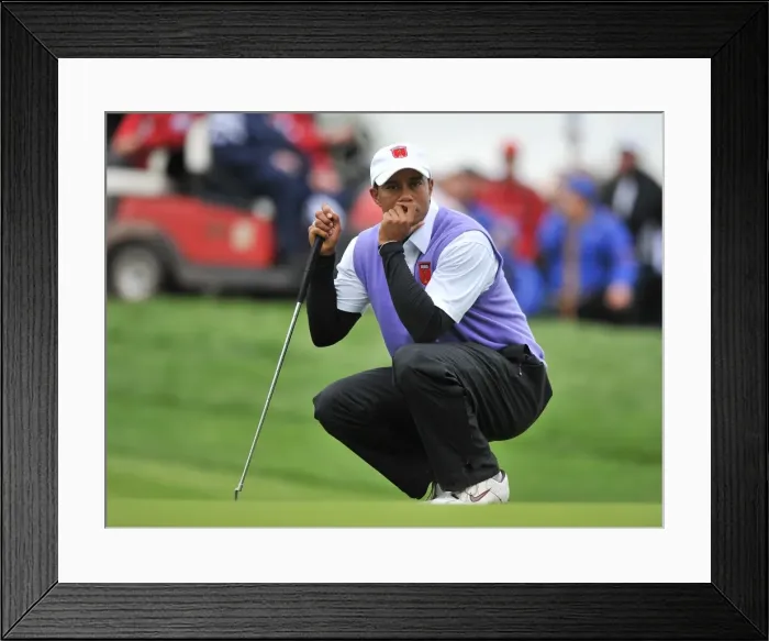 Framed Print : Tiger Woods - 2010 Ryder Cup Framed Print : Tiger Woods - 2010 Ryder Cup