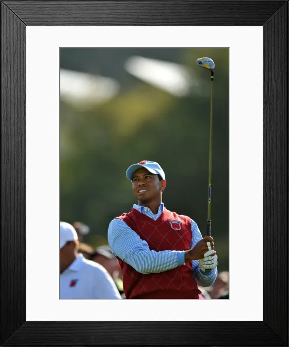 Framed Print : Tiger Woods - 2010 Ryder Cup Framed Print : Tiger Woods - 2010 Ryder Cup