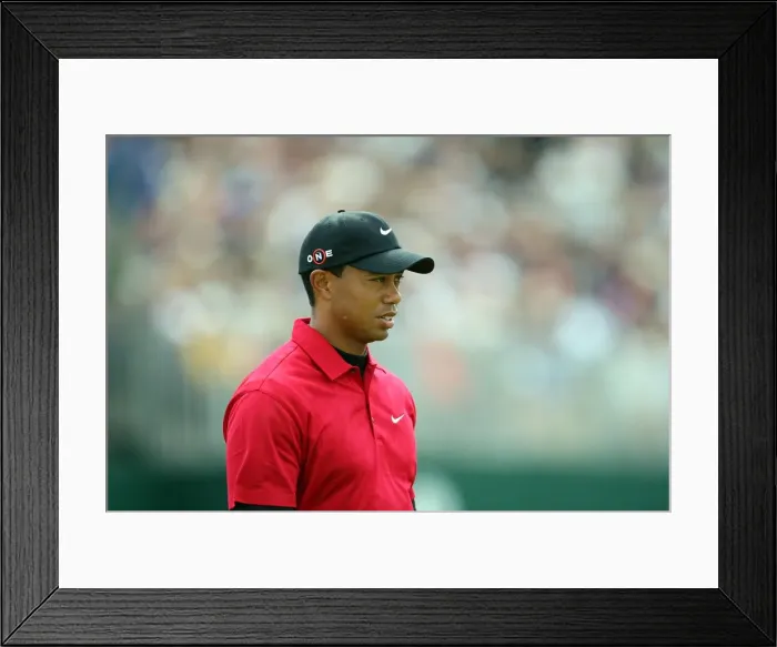 Framed Print : Tiger Woods - 2010 Open Championship Framed Print : Tiger Woods - 2010 Open Championship