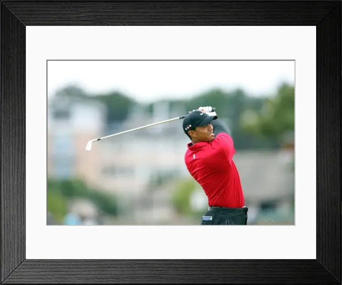 Framed Print : Tiger Woods - 2010 Open Championship Framed Print : Tiger Woods - 2010 Open Championship