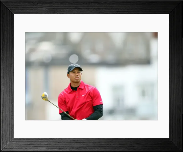 Framed Print : Tiger Woods - 2010 Open Championship Framed Print : Tiger Woods - 2010 Open Championship