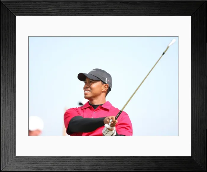 Framed Print : Tiger Woods - 2010 Open Championship Framed Print : Tiger Woods - 2010 Open Championship