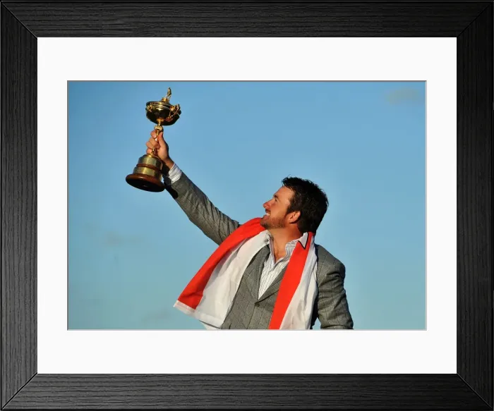 Framed Print : Graeme McDowell - 2010 Ryder Cup Framed Print : Graeme McDowell - 2010 Ryder Cup