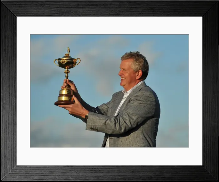 Framed Print : Colin Montgomerie - 2010 Ryder Cup Framed Print : Colin Montgomerie - 2010 Ryder Cup