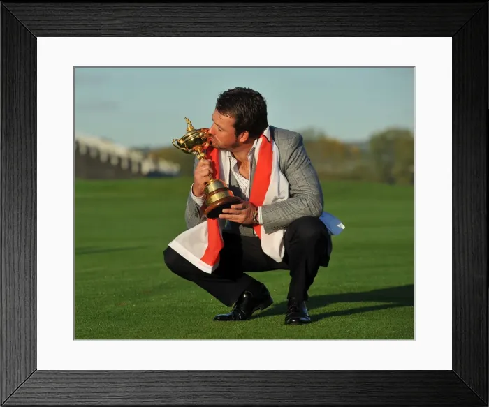 Framed Print : Graeme McDowell - 2010 Ryder Cup Framed Print : Graeme McDowell - 2010 Ryder Cup