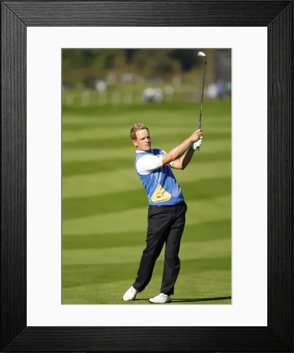 Framed Print : Luke Donald - 2010 Ryder Cup Framed Print : Luke Donald - 2010 Ryder Cup