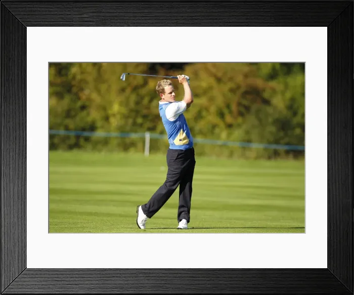 Framed Print : Luke Donald - 2010 Ryder Cup Framed Print : Luke Donald - 2010 Ryder Cup