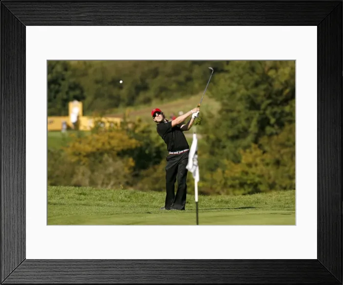 Framed Print : Hunter Mahan - 2010 Ryder Cup Framed Print : Hunter Mahan - 2010 Ryder Cup