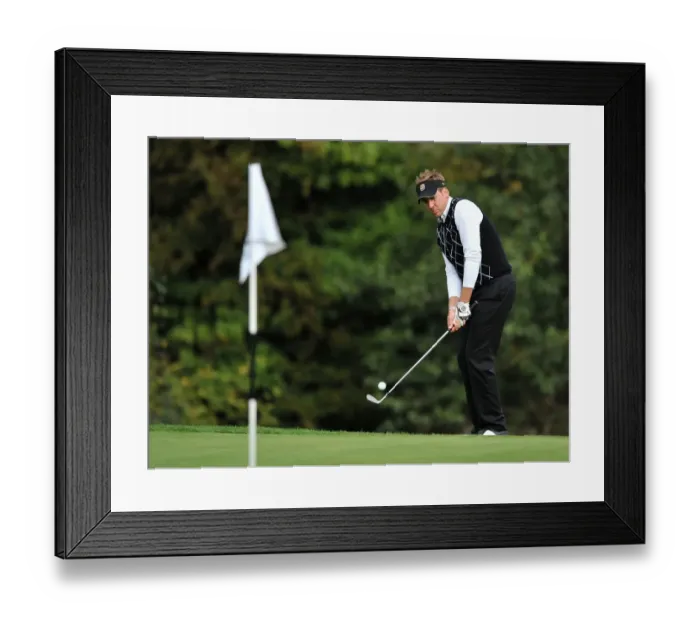 Framed Print : Ian Poulter - 2010 Ryder Cup
