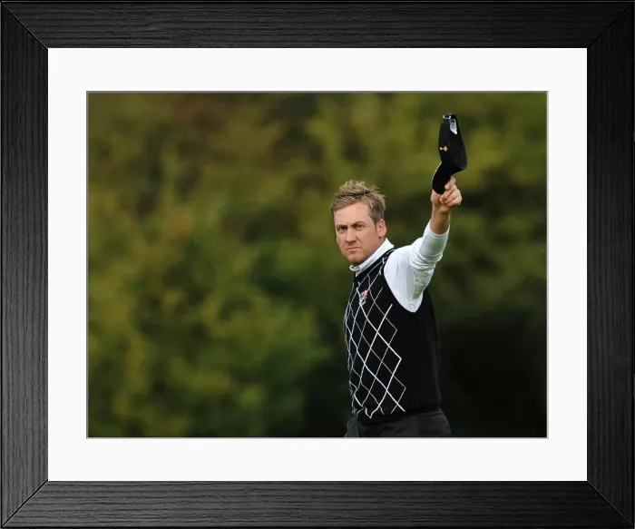 Framed Print : Ian Poulter - 2010 Ryder Cup Framed Print : Ian Poulter - 2010 Ryder Cup