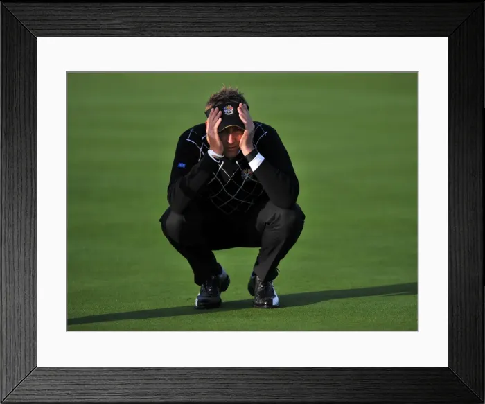Framed Print : Ian Poulter - 2010 Ryder Cup Framed Print : Ian Poulter - 2010 Ryder Cup