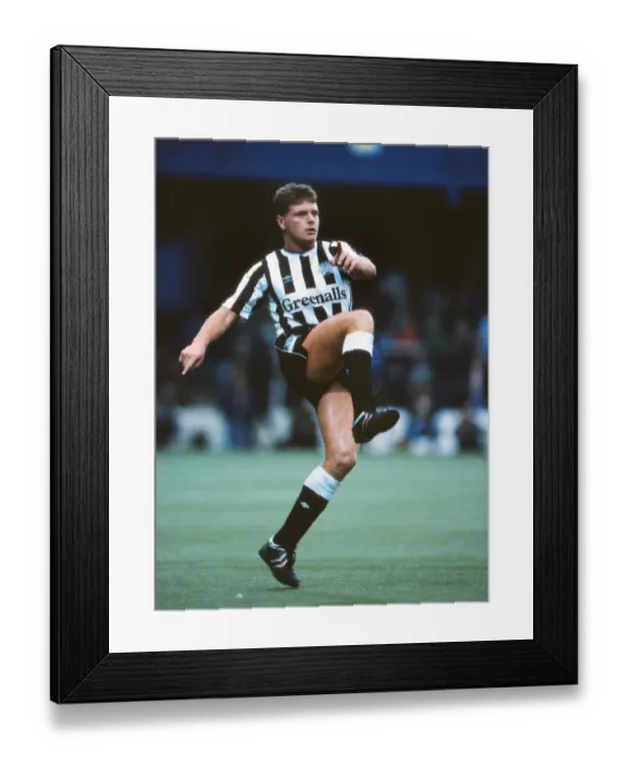 Framed Print : Paul Gascoigne - Newcastle United Framed Print : Paul Gascoigne - Newcastle United