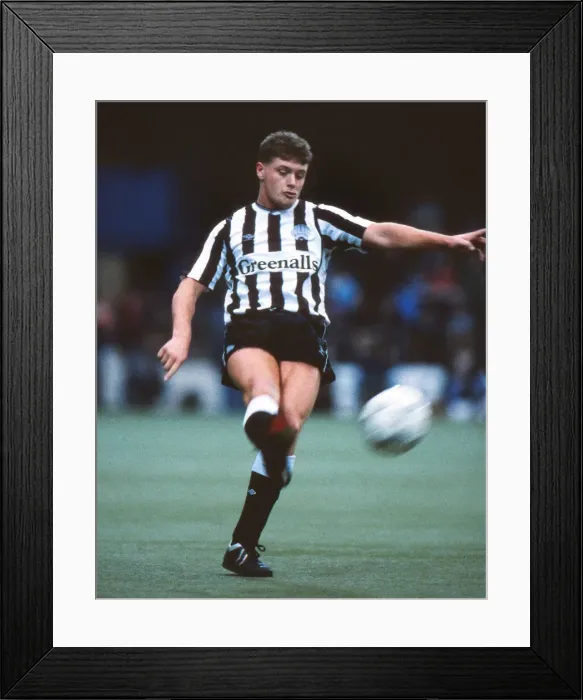Framed Print : Paul Gascoigne - Newcastle United Framed Print : Paul Gascoigne - Newcastle United