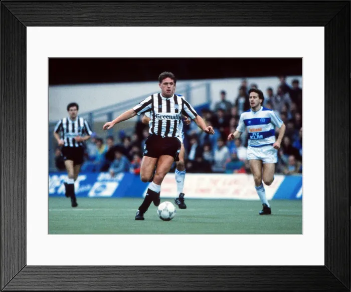 Framed Print : Paul Gascoigne - Newcastle United Framed Print : Paul Gascoigne - Newcastle United