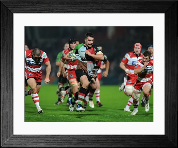 Framed Print : Nick Easter - Harlequins Framed Print : Nick Easter - Harlequins