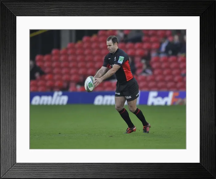 Framed Print : Charlie Hodgson - Saracens Framed Print : Charlie Hodgson - Saracens