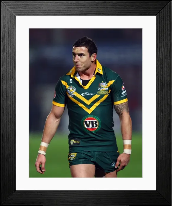Framed Print : Darius Boyd - Australia Framed Print : Darius Boyd - Australia