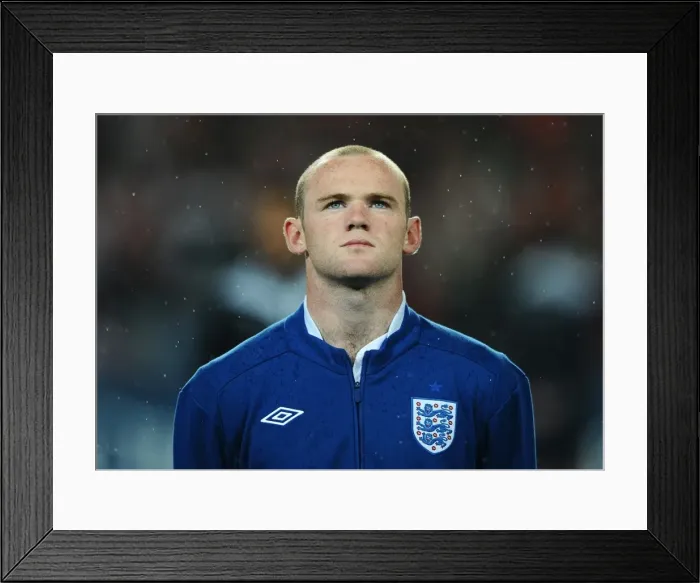 Framed Print : Wayne Rooney prepares to face Switzerland in a Euro 2012 qualifier Framed Print : Wayne Rooney prepares to face Switzerland in a Euro 2012 qualifier