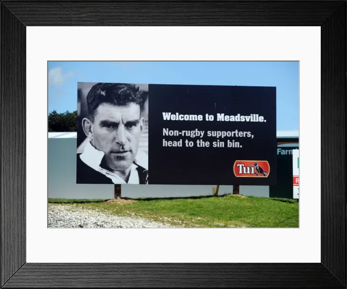 Framed Print : Colin Meads Home Town Framed Print : Colin Meads Home Town