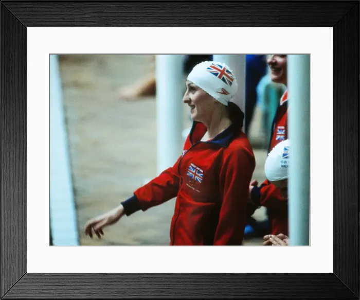 Framed Print : Maggie Kelly at the 1980 Moscow Olympics Framed Print : Maggie Kelly at the 1980 Moscow Olympics