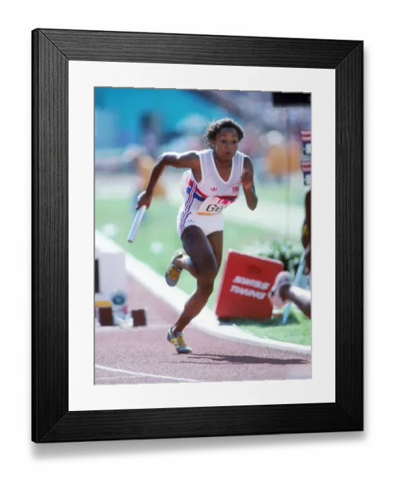 Framed Print : Simone Jacobs - 1984 Los Angeles Olympics Framed Print : Simone Jacobs - 1984 Los Angeles Olympics