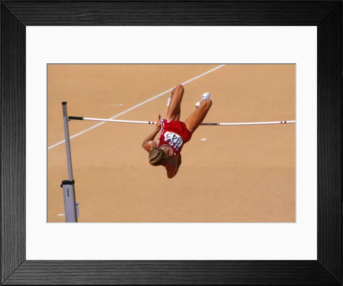 Framed Print : Dwight Stones - 1984 Los Angeles Olympics Framed Print : Dwight Stones - 1984 Los Angeles Olympics