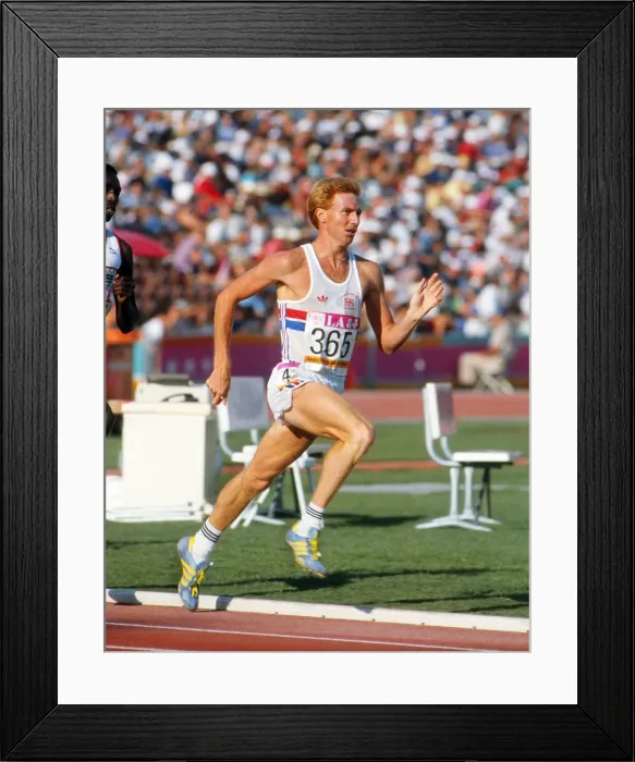 Framed Print : 1984 Los Angeles Olympics: Mens 800m Heats Framed Print : 1984 Los Angeles Olympics: Mens 800m Heats