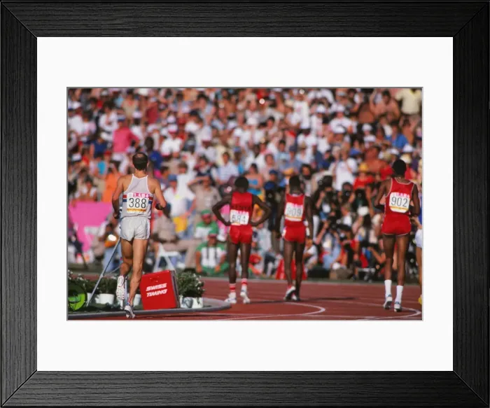 Framed Print : 1984 Los Angeles Olympics - Mens 800m Final Framed Print : 1984 Los Angeles Olympics - Mens 800m Final