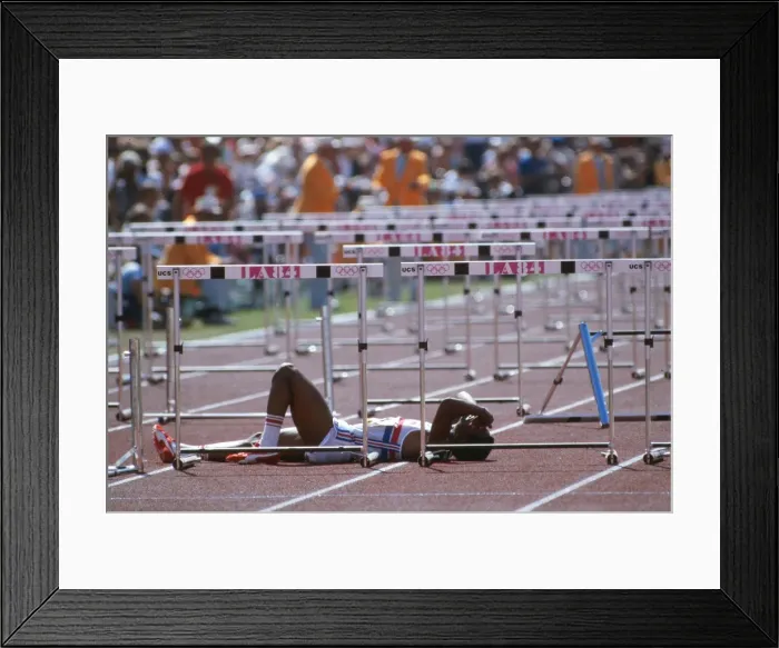 Framed Print : Nigel Walker - 1984 Los Angeles Olympics Framed Print : Nigel Walker - 1984 Los Angeles Olympics