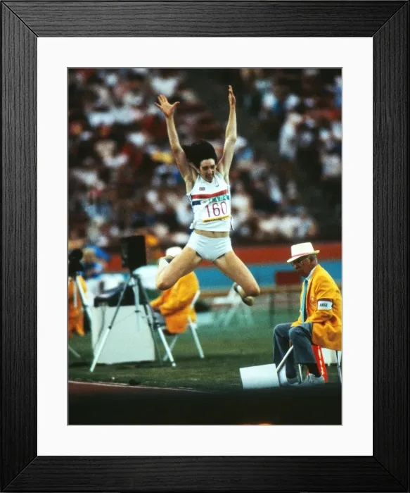 Framed Print : Susan Hearnshaw - 1984 Los Angeles Olympics Framed Print : Susan Hearnshaw - 1984 Los Angeles Olympics