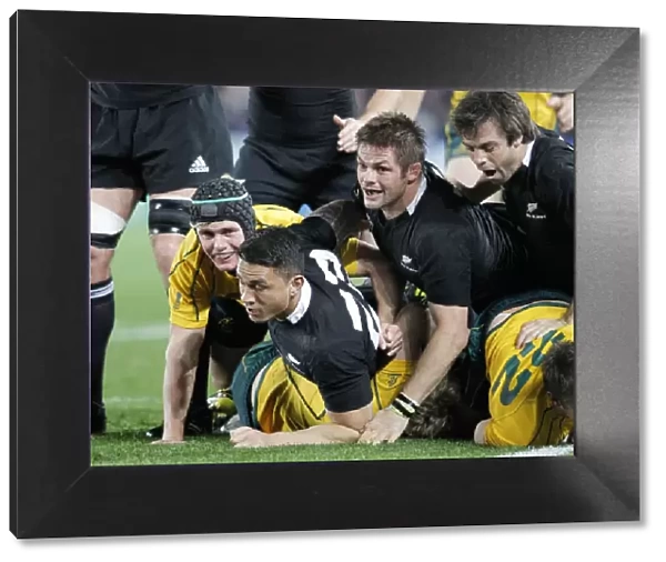 New Zealand beat Australia at the 2011 Rugby World Cup