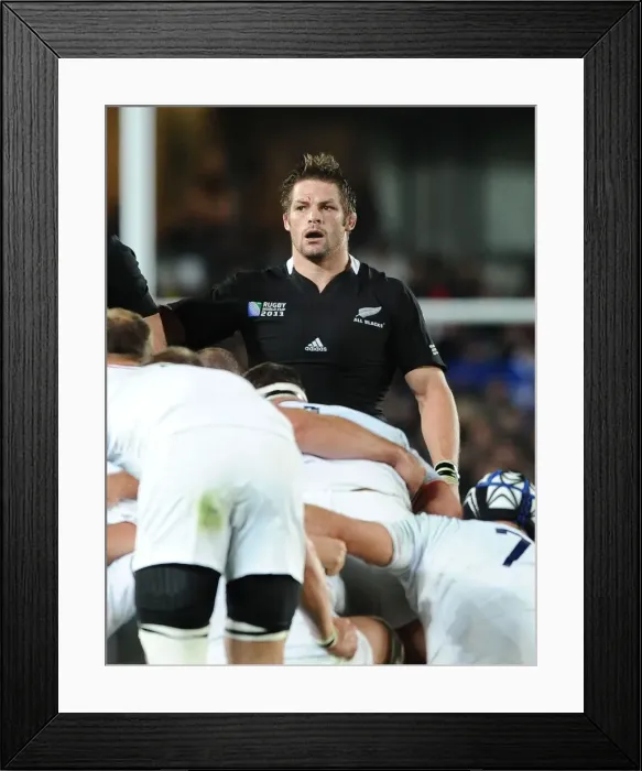 Framed Print : Richie McCaw - 2011 Rugby World Cup Framed Print : Richie McCaw - 2011 Rugby World Cup
