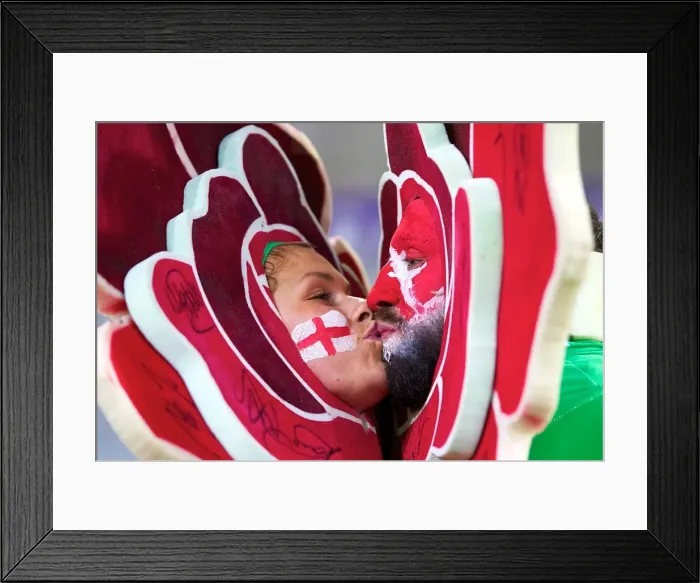 Framed Print : England fans at the Rugby World Cup Framed Print : England fans at the Rugby World Cup