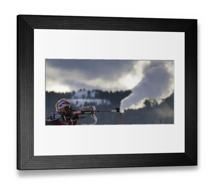 Framed Print : + Miriam Gessner of Germany during training for the IBU Biathlon World Cup in Hochfilzen Framed Print : + Miriam Gessner of Germany during training for the IBU Biathlon World Cup in Hochfilzen