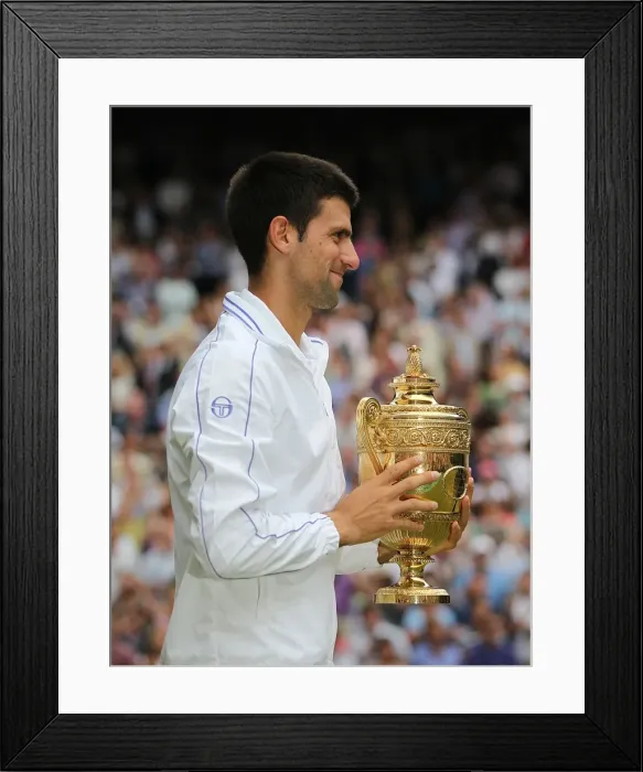 Framed Print : 2011 Wimbledon champion Novak Djokovic Framed Print : 2011 Wimbledon champion Novak Djokovic