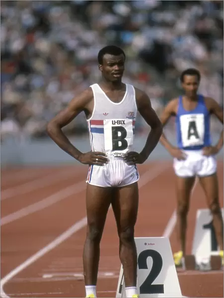 Kriss Akabusi in 1983