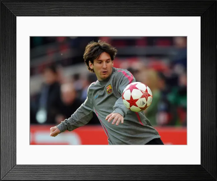 Framed Print : Lionel Messi - Barcelona Framed Print : Lionel Messi - Barcelona