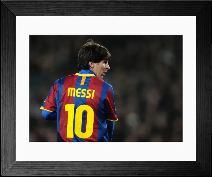 Framed Print : Lionel Messi - Barcelona Framed Print : Lionel Messi - Barcelona