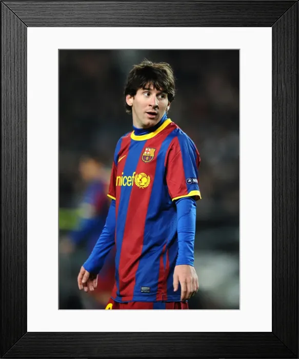 Framed Print : Lionel Messi - Barcelona Framed Print : Lionel Messi - Barcelona