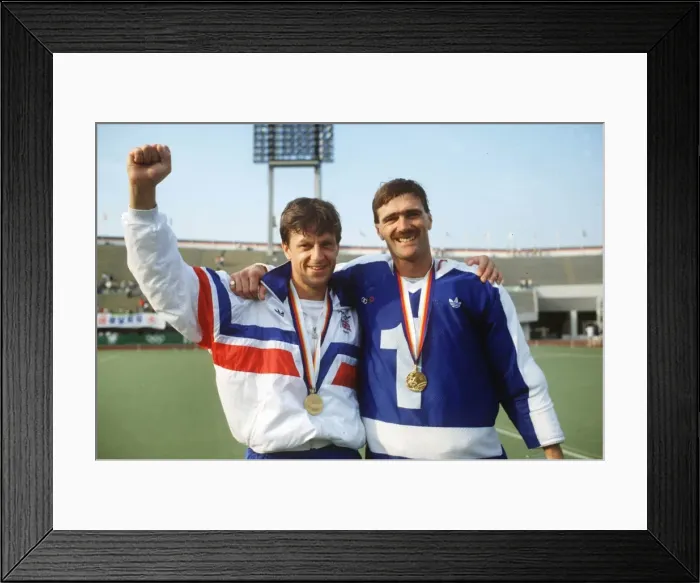 Framed Print : 1988 Seoul Olympics: Mens Hockey