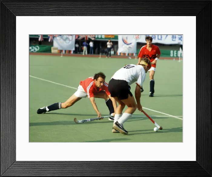 Framed Print : 1988 Seoul Olympics: Mens Hockey Framed Print : 1988 Seoul Olympics: Mens Hockey